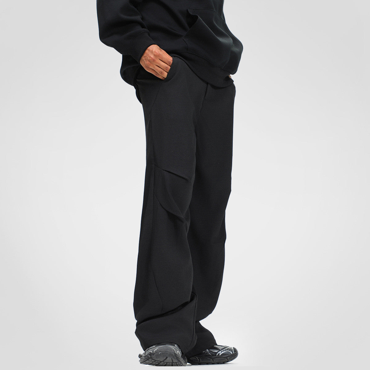 Draping Trendy Men And Women Loose Pants