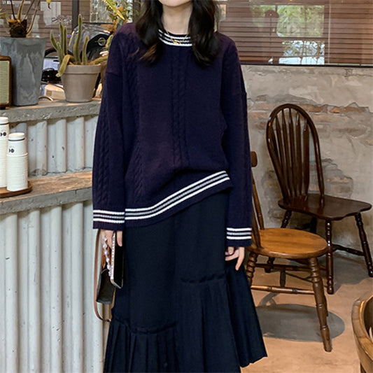 Female Loose-fitting Outerwear Top