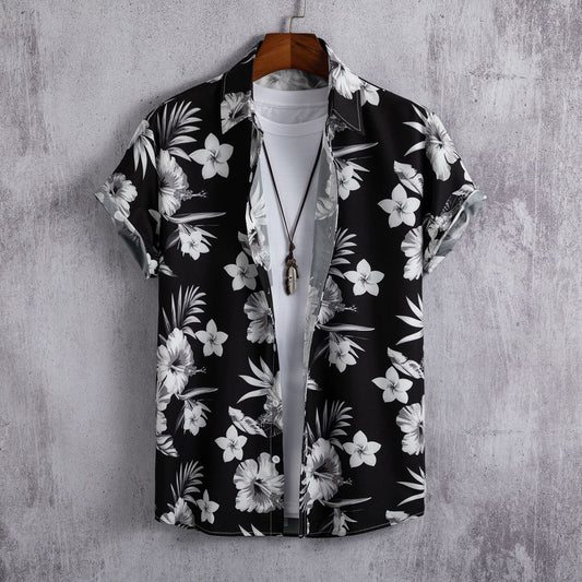 Men's Digital Printed Shirts Are Simple And Fashionable