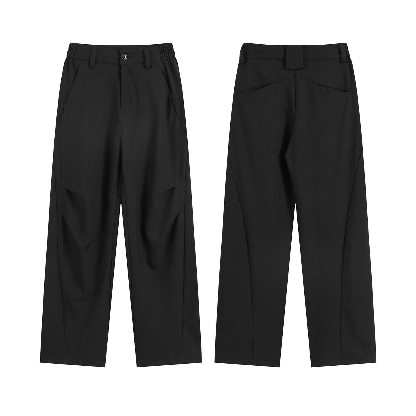 Draping Trendy Men And Women Loose Pants